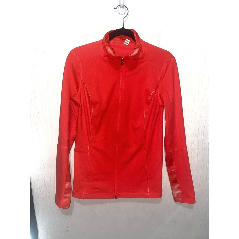 Under Armour UA Tech Full Zip Scuba Knit Jacket Orange Coral Small